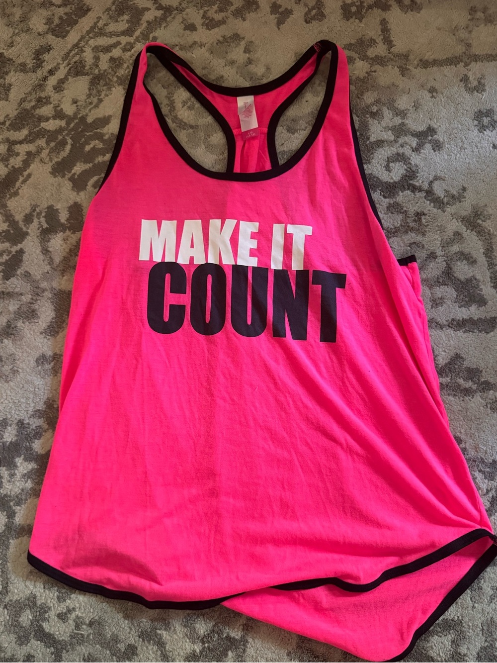 Women size Large Pink Tank Top
